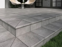 плитка Paradyz Mattone 30x30 pietra grafit, mat, structura