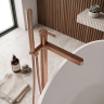 змішувач для ванни Rea Grace підлоговий brushed copper (REA-B2237)