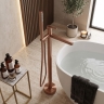 змішувач для ванни Rea Grace підлоговий brushed copper (REA-B2237)
