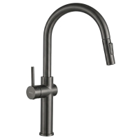 смеситель для кухни Rea Fresh high с выдвижным изливом tytan (REA-B7202)