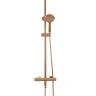 душевой гарнитур Rea Lungo brush copper, с термостатом (REA-P8807)