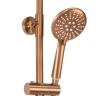 душевой гарнитур Rea Lungo brush copper, с термостатом (REA-P8807)