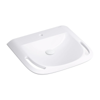 умивальник Omnires Hold M+ 60,3х55 gloss white (HOLDUWBP)