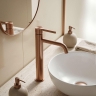 змішувач для умивальника Rea Foster brushed copper (REA-B6354)