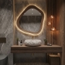 умывальник Rea Mika 50x38 beige (REA-U4332)
