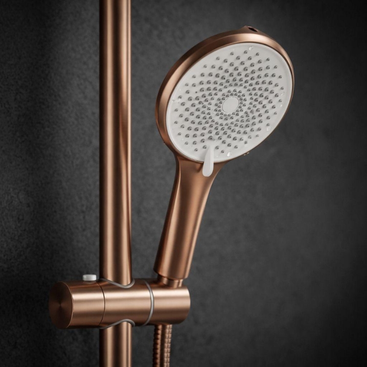 душевая система Rea Rivo brushed copper (REA-P8925)