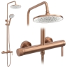 душевая система Rea Rivo brushed copper (REA-P8925)