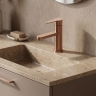 змішувач для умивальника Rea Arcos brushed copper (REA-B6964)