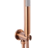 душевой комплект скрытого монтажа Rea Lungo brush copper (REA-P8808)