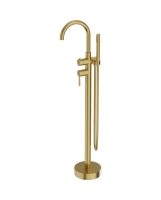 смеситель для ванны Lavita Orion отдельностоящий, brushed gold (5900378357209)