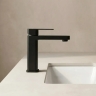 змішувач для умивальника Rea Arlo низький, black (REA-B4587)