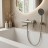 змішувач для ванни Rea Arcos brushed nickel (REA-B6592)