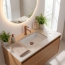 смеситель для умывальника Rea Rivo brushed copper (REA-B6537)