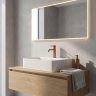 смеситель для умывальника Rea Rivo brushed copper (REA-B6537)