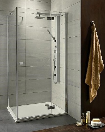душевая кабина Radaway Almatea KDJ 80x100, правая, стекло графитовое (32149-01-05NR)