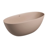 ванна Omnires Shell M+ 160х75 овальная matt dune beige (SHELLWWZPDB)