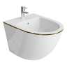біде Lavita Sofi With Gold Line 49x36,5 підвісне (5900378325109)