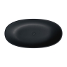 ванна Omnires Shell 148x75 окремостояща black lava (SHELL148WWBLV)