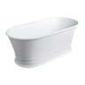 ванна кам'яна Omnires Classica 160x79 окремостояща, white matt (CLASSICAWWBM)
