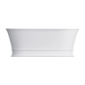 ванна кам'яна Omnires Classica 160x79 окремостояща, white matt (CLASSICAWWBM)