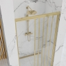 душевая дверь Rea Alex 90x190 стекло прозрачное, brushed gold (REA-K2506)
