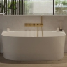 ванна кам'яна Omnires Valencia M+ 158x86 white (VALENCIAWPBP)