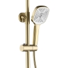 душова система Rea Storm brushed gold (REA-P9535)