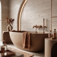 смеситель для ванны Rea Venti brushed copper (REA-B9797)