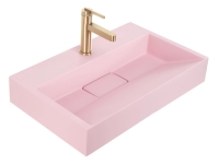 умывальник Rea Goya 37x60 pink (REA-U4411)