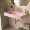 умывальник Rea Goya 37x60 pink (REA-U4411)