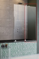 боковая стенка Radaway Furo 59,4x150 прозрачное стекло, хром (10112594-01-01)