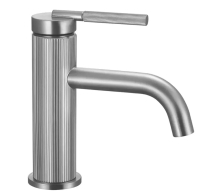 змішувач для умивальника Rea Argon низький, brushed nickel (REA-B6449)
