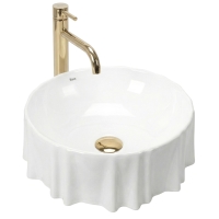 умывальник Rea Anastazja 42x42 глянцевый, белый (REA-U0639)