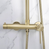 душевая система Rea Foster brushed gold (REA-P9673)