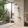 душевая система Rea Foster brushed gold (REA-P9673)