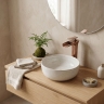 змішувач для умивальника Rea Laguna high brushed copper (REA-B8121)