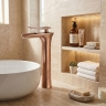 змішувач для умивальника Rea Laguna high brushed copper (REA-B8121)