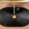 умывальник Rea Royal 36x60,5 black marble mat (REA-U7478)