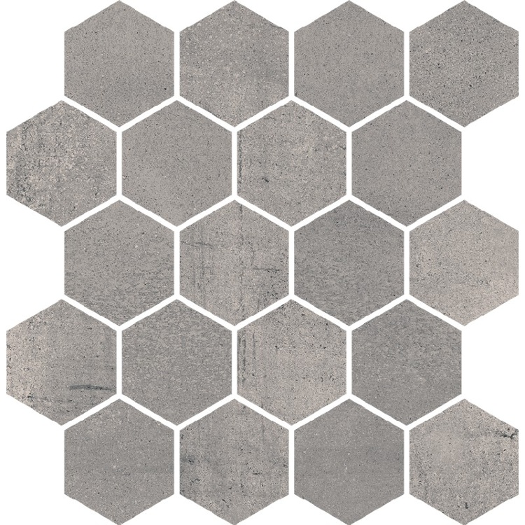 мозаїка My Way Paradyz Space 25,8x28 grafit hexagon poler