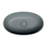 умывальник Omnires Shell 60x35 matt ash grey (SHELLUNAG)