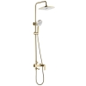 душова система Rea Storm brushed gold (REA-P9536)