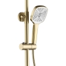 душова система Rea Storm brushed gold (REA-P9536)