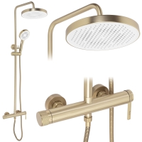 душевая система Rea Grace brushed gold (REA-P4401)