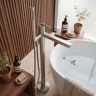 змішувач для ванни Rea Grace підлоговий brushed nickel (REA-B2238)