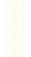 плитка Paradyz Puris 29,8x89,8 dekor B white ultramat rect