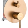 душовий комплект прихованого монтажу Rea Lungo brushed copper (REA-P8809)
