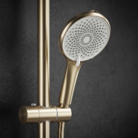 душевая система Rea Rivo brushed gold (REA-P8924)