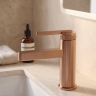 змішувач для умивальника Rea Grace brushed copper (REA-B8933)