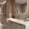змішувач для умивальника Rea Grace brushed copper (REA-B8933)