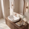 змішувач для умивальника Rea Grace brushed copper (REA-B8933)